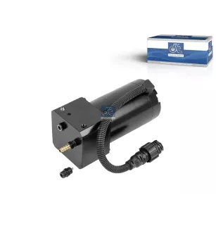 Pompe hydraulique basc. de cabine, électrique, 480 ml, L: 80 mm, W: 80 mm, 280 bar Pour Volvo FH, FM - 20453520 - 20917287