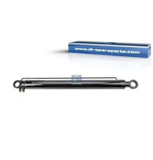 Cylindre hydraulique basc. de cabine, D1: 35 mm, D2: 53.5 mm, b1: 12 mm, b2: 28 mm, M14 x 1,5, M14 x 1,5, L: 668.5 mm, 400 bar