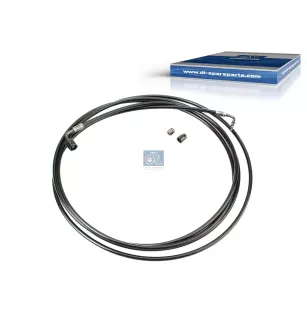 Tube flexible, basculement de cabine, D: 8.5 mm, M14 x 1,5, L: 4460 mm