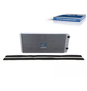 Echangeur de chaleur, L: 370 mm, W: 178 mm, T: 32 mm Pour Volvo FH, FM, Renault C-Serie, K-Serie, T-Serie - 7482348993