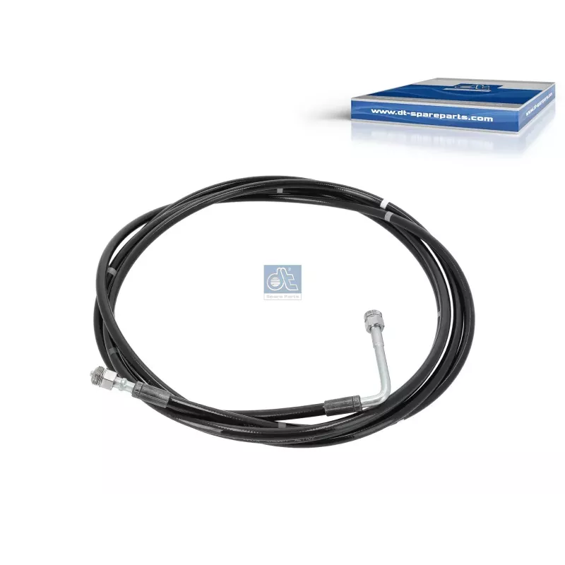 Tube flexible, basculement de cabine, M12 x 1, L: 3285 mm, 420 bar Pour Volvo FH - 21829955 - 21882861