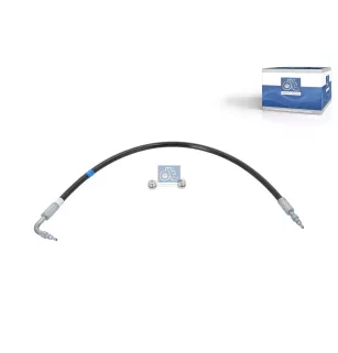 Tube flexible, basculement de cabine, M12 x 1, L: 490 mm, 362 bar Pour Volvo FH, FM - 21880272 - 22094901