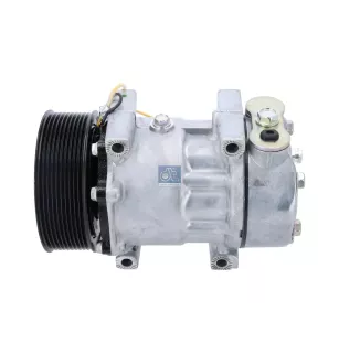 Compresseur, climatisation, rempli d'huile 24 V, 10 PK, DP: 125 mm, 10 grooves Pour Renault C-Serie, D-Serie, Volvo FE, FL