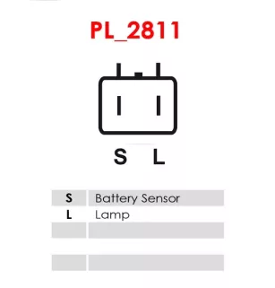 Alternateur 12V 90Amp AS-PL UD02570A, BOSCH 0986049720, CARGO 113519, DELCO DRA4176, HELLA 8EL011711-271