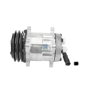Compresseur, climatisation, rempli d'huile, 24 V, DP: 132 mm Pour MAN Chassis, CLA, D-engines, E-engines, F 7/8/9, G/M/F 90