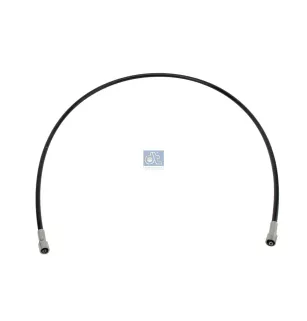 Tube flexible, basculement de cabine, D: 8.3 mm, M12 x 1,5, M12 x 1,5, L: 1050 mm, L1: 1050 mm, 400 bar Pour MAN CLA