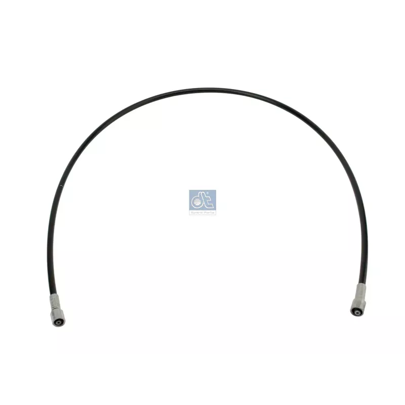 Tube flexible, basculement de cabine, D: 8.3 mm, M12 x 1,5, M12 x 1,5, L: 1050 mm, L1: 1050 mm, 400 bar Pour MAN CLA