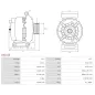 Alternateur 12V 120Amp AS-PL A3215S, UD13578A, DELCO DA2578, DRA1468, NISSAN 23100-1318R