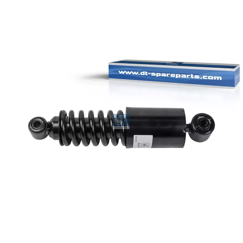 Amortisseur de cabine, D: 38 mm, b: 14 mm, Lmin: 246 mm, Lmax: 350 mm Pour Mercedes-Benz Atego 1, Axor - 3758900819