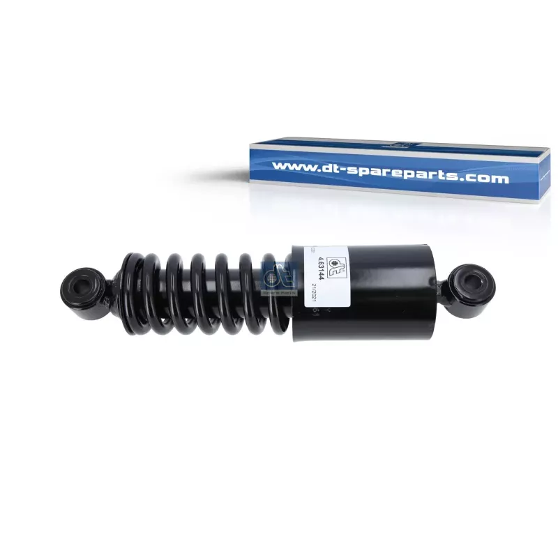 Amortisseur de cabine, D: 41 mm, b: 14 mm, Lmin: 276 mm, Lmax: 344 mm Pour Mercedes-Benz Atego 1, Axor - 9408900519