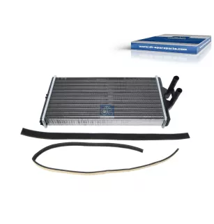 Echangeur de chaleur, L: 318 mm pour Mercedes-Benz OM 300 - (L-Serie), MK-Series (OM 400)