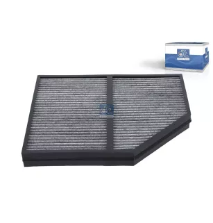 Filtre à air d'habitacle, charbon actif, L: 315 mm, W: 230 mm, H: 37 mm Pour Mercedes-Benz Actros 4, Antos, Arocs - 1524800