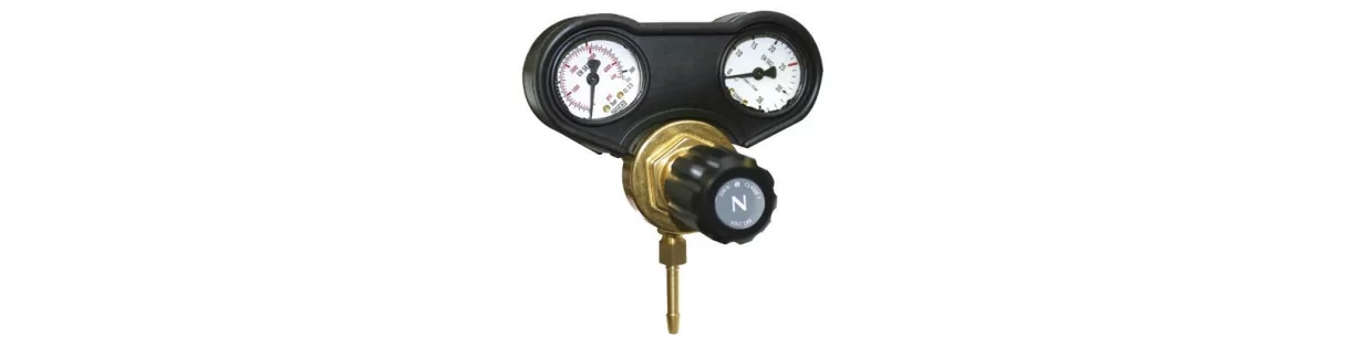 Pressure gauge and flow meter