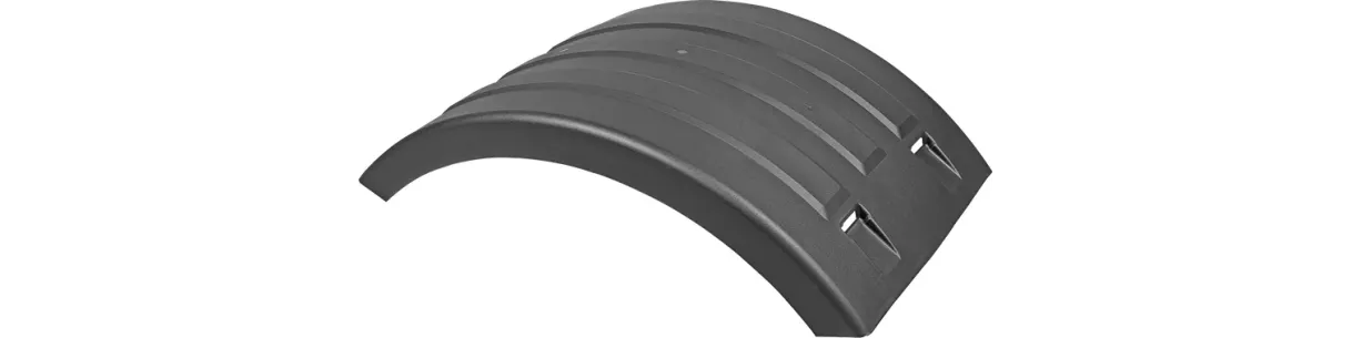 Rear wing, shell, mudguards, mud flaps for trucks & heavy goods vehicles