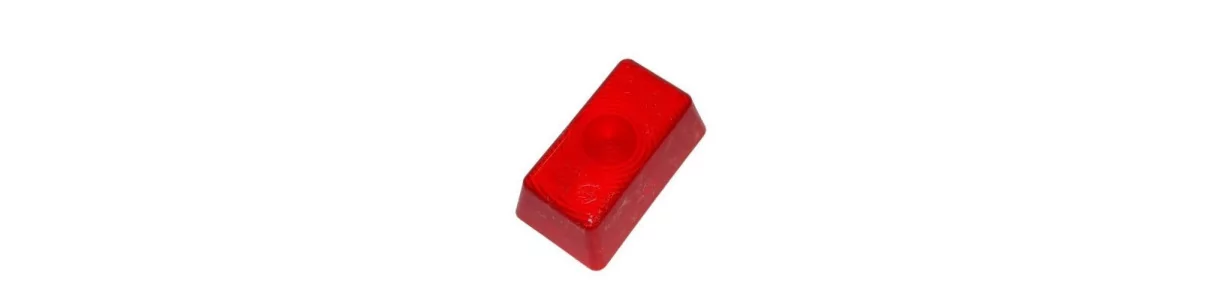 Red disperser cabochon