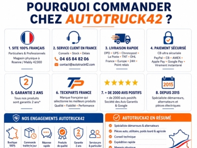 Avis AutoTruck42 : une entreprise française à votre écoute